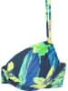 LASCANA Bikini in Dunkelblau/ Grün