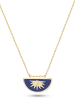 Nomad Vergulde ketting met sierelement - (L)40 cm