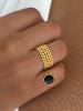 Les Petites Précieuses Vergold. Ring mit Edelsteinen