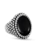 Nomad Silber-Ring mit Edelstein