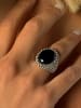Nomad Silber-Ring mit Edelstein