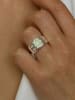 Nomad Vergold. Ring mit Edelsteinen