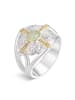 Nomad Vergold. Ring mit Edelstein