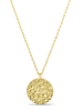 Nomad Vergulde ketting met hanger - (L)40 cm