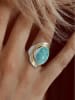 Nomad Vergold. Ring mit Edelstein