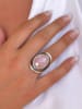 Nomad Silber-Ring mit Edelstein