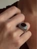 Nomad Silber-Ring mit Edelsteinen