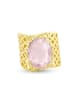 Nomad Vergold. Ring mit Edelstein