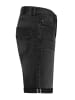 Sublevel Jeans-Bermudas in Schwarz