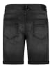 Sublevel Jeans-Bermudas in Schwarz