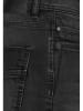 Sublevel Jeans-Bermudas in Schwarz