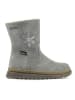 Richter Shoes Leder-Winterstiefel "Anna" in Grau