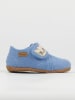 Richter Shoes Hausschuhe "Filzi" in Hellblau