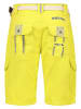 Geographical Norway Cargobermudas "Paillette" in Gelb