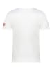 Geographical Norway Koszulka "Jeganto" w kolorze białym