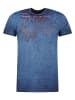 Geographical Norway Shirt "Jelegant" in Dunkelblau