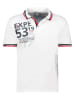 Geographical Norway Koszulka polo "Krug" w kolorze białym
