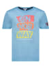 Geographical Norway Shirt "Jemilio" in Hellblau