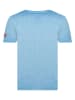 Geographical Norway Shirt "Jemilio" in Hellblau
