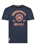 Geographical Norway Shirt "Jamilia" donkerblauw