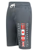 Geographical Norway Bermudy dresowe "Paurant" w kolorze antracytowym