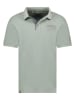 Geographical Norway Koszulka polo "Slub" w kolorze miętowym