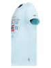 Geographical Norway Shirt "Juitre" in Hellblau