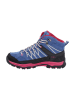 CMP Leren trekkingboots "Rigel" blauw/roze