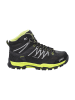 CMP Leren trekkingboots "Rigel" zwart/geel