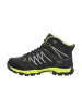 CMP Leren trekkingboots "Rigel" zwart/geel