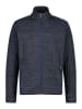 CMP Fleecejacke in Dunkelblau/ Grau
