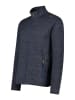 CMP Fleecejacke in Dunkelblau/ Grau