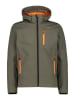 CMP Softshelljacke in Khaki/ Orange