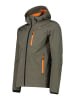 CMP Softshelljacke in Khaki/ Orange