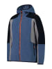 CMP Fleece vest donkerblauw/grijs/zwart