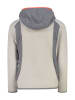 CMP Fleecejacke in Beige/ Grau/ Orange
