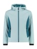 CMP Softshelljacke in Hellblau/ Petrol