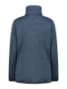 CMP Fleecejacke in Blau/ Schwarz