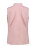 CMP Funktionsbluse in Rosa/ Weiß