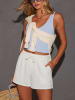 Milan Kiss Shorts in Creme