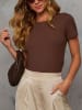 Milan Kiss Shirt in Braun