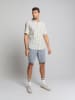 No Excess Hemd - Regular fit - in Creme/ Hellblau