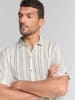 No Excess Hemd - Regular fit - in Creme/ Hellblau