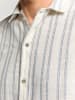 No Excess Hemd - Regular fit - in Creme/ Hellblau