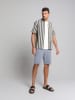 No Excess Hemd - Regular fit - in Creme/ Schwarz