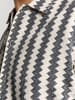 No Excess Hemd - Regular fit - in Creme/ Schwarz