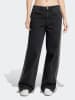 adidas Spijkerbroek - wide leg - zwart