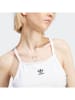 adidas Top w kolorze białym