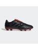 adidas Leder-Fußballschuhe in Schwarz