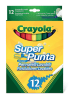 Crayola 12er-Set: Filzstifte - ab 3 Jahren